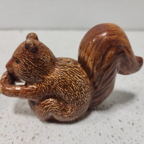 Fall Decor Salt Pepper Shakers Treasure Box Autumn Home Kitchen Squirrel Acorn - Picture 5 of 14